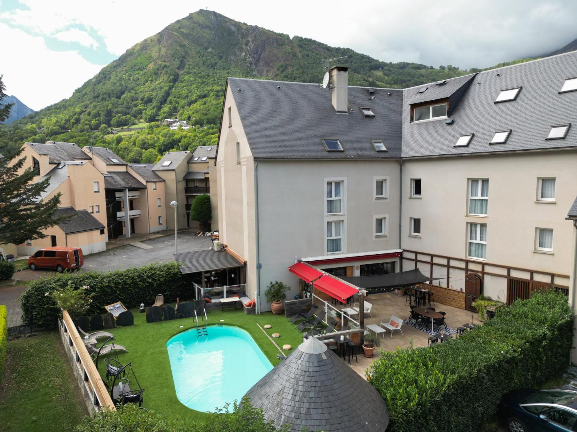 Hotel Les Arches Saint-Lary-Soulan Esterno foto