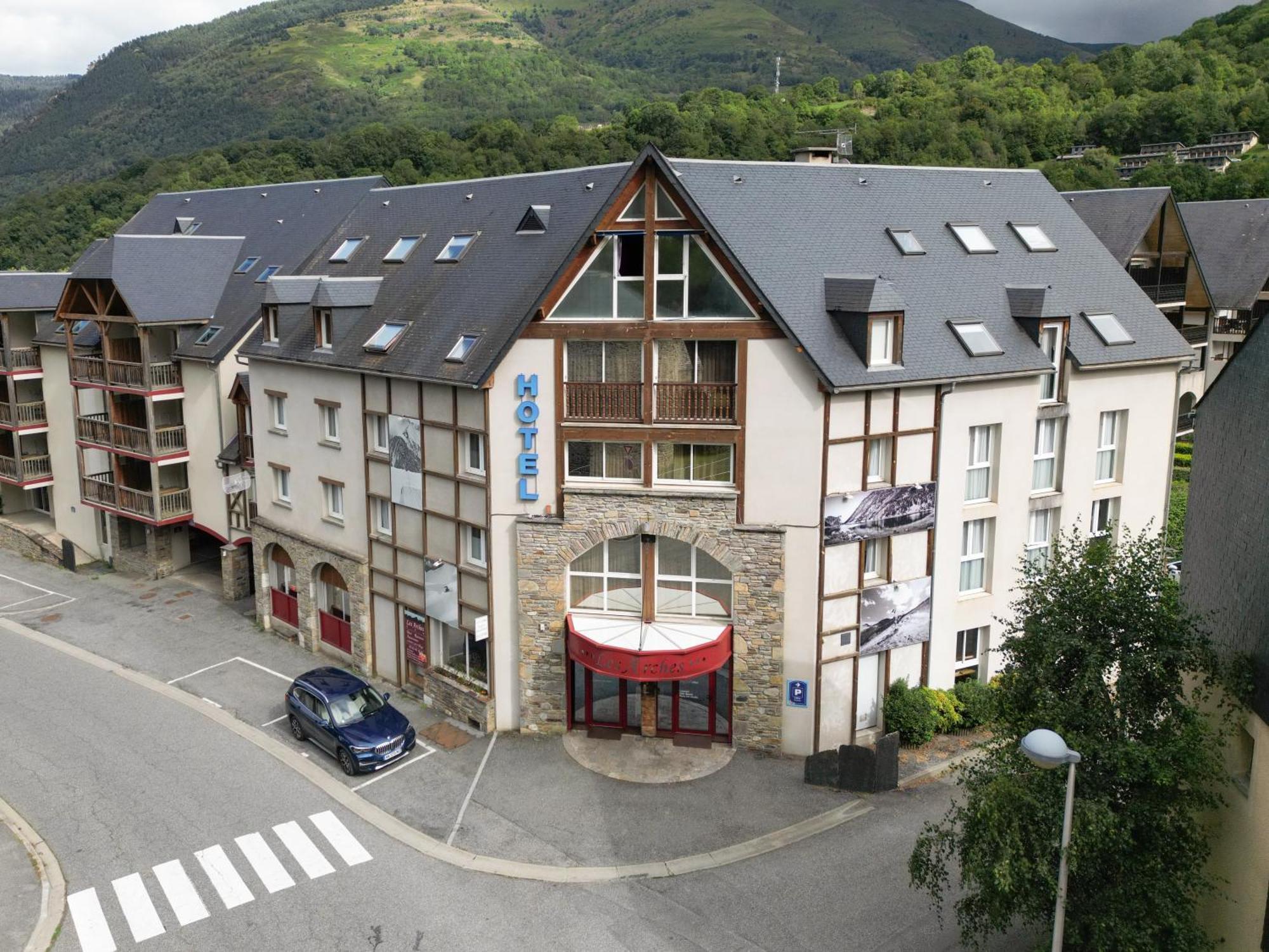 Hotel Les Arches Saint-Lary-Soulan Esterno foto